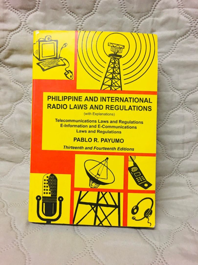 Philippine And International Radio Laws And Regulations On Carousell