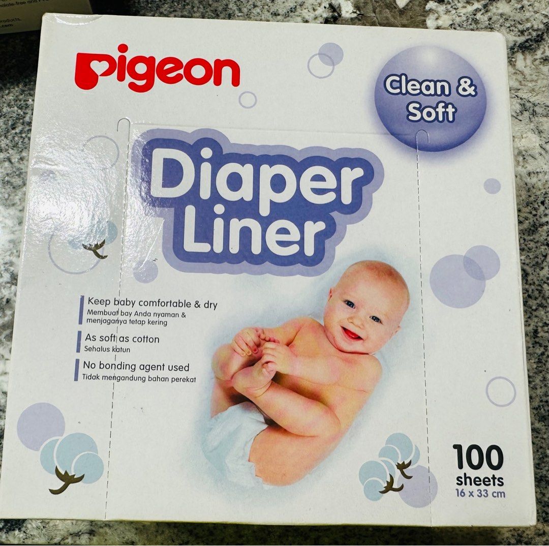 Pigeon Diaper Liner (sealed), Babies & Kids, Bathing & Changing