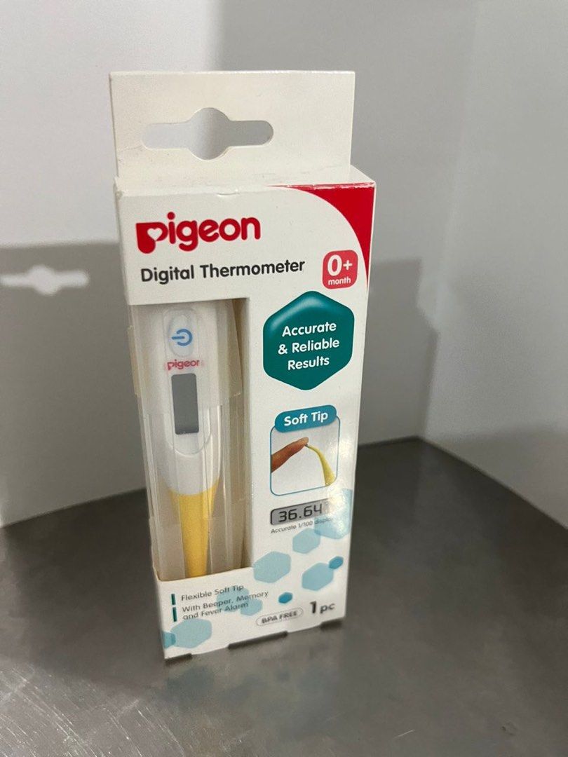 Pigeon Digital Thermometer, Babies & Kids, Baby Monitors on Carousell