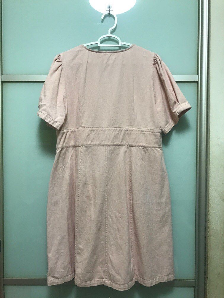Casual hotsell tan dress