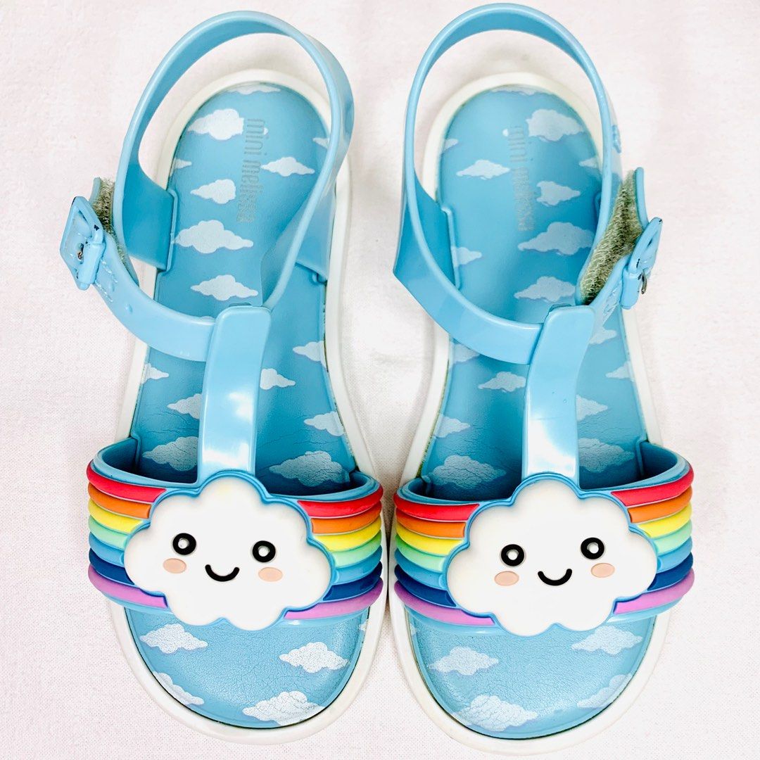 Mini melissa mar best sale sandal sunny day