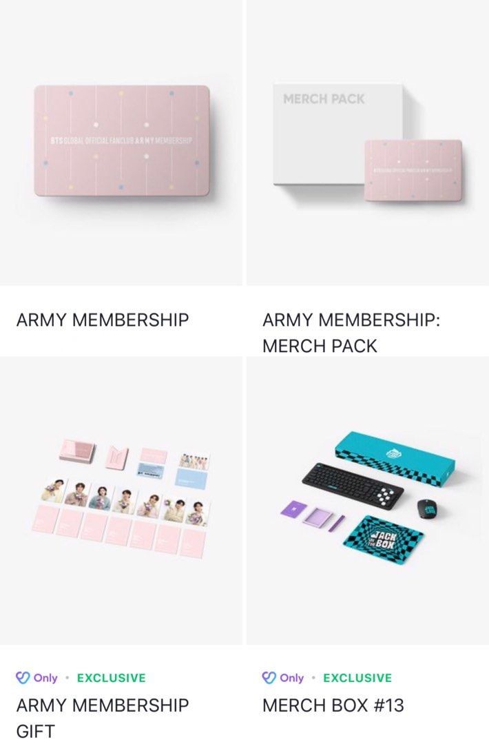 PO] BTS ARMY Membership Purchasing Service / Membership Kit