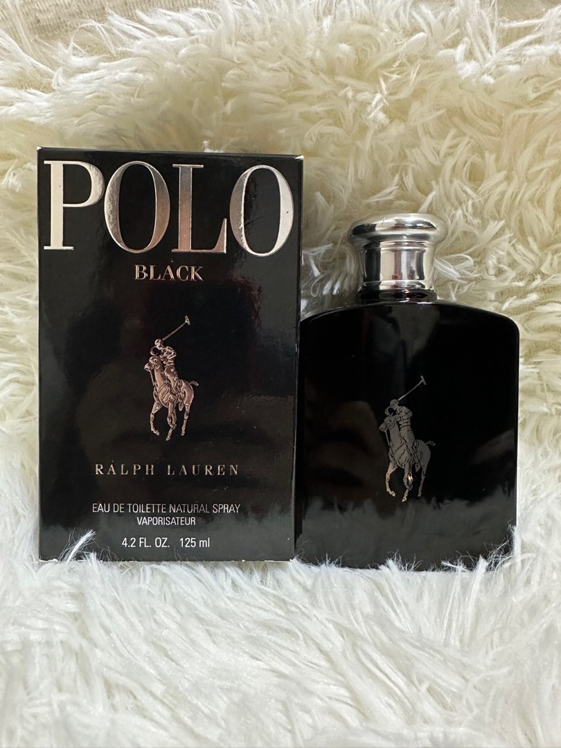Polo Ralph Lauren Black 125 ml Perfume, Beauty & Personal Care, Fragrance &  Deodorants on Carousell