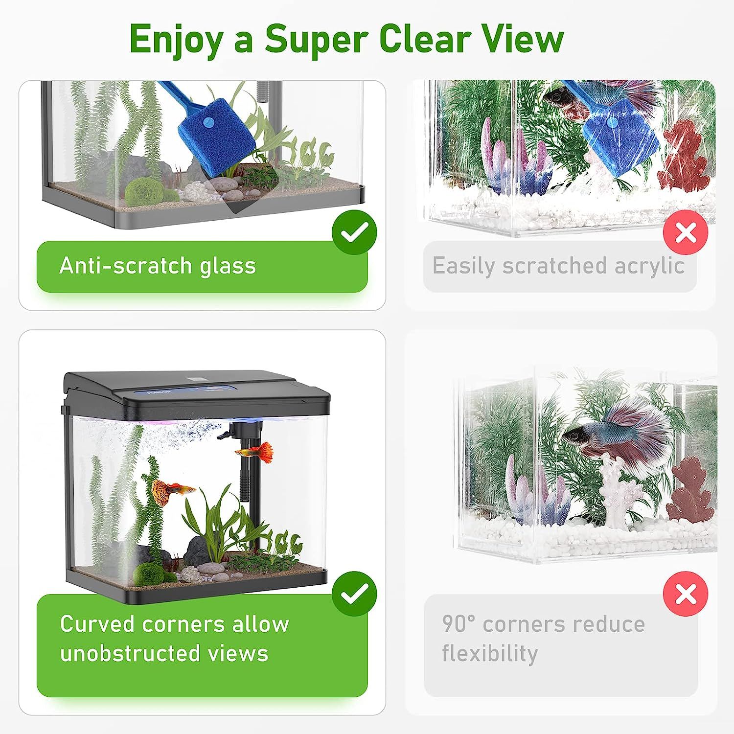 5 gallon top fish tank filter