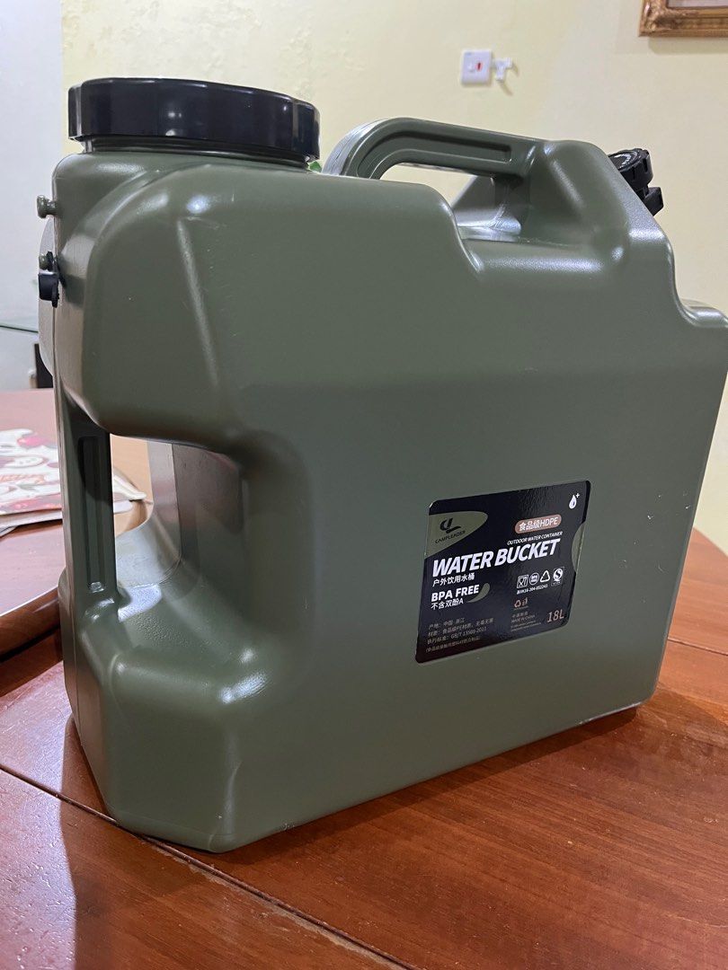 Portable Water Tank Camping/party/picnic, Sports Equipment, Hiking