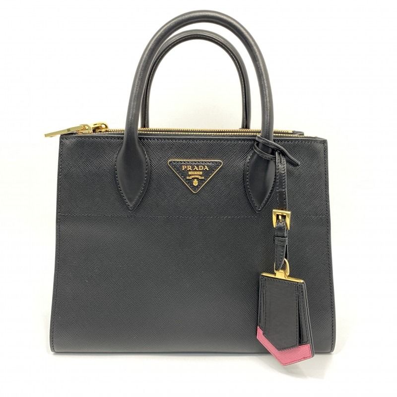 Prada Tessuto Saffiano Nero bag, Luxury, Bags & Wallets on Carousell