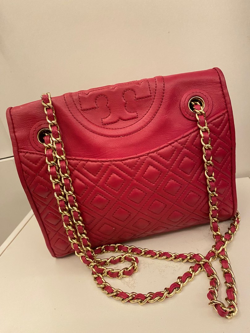 prelove Tory burch flaming tag bening on Carousell