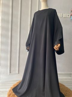 Preloved abaya kembang
