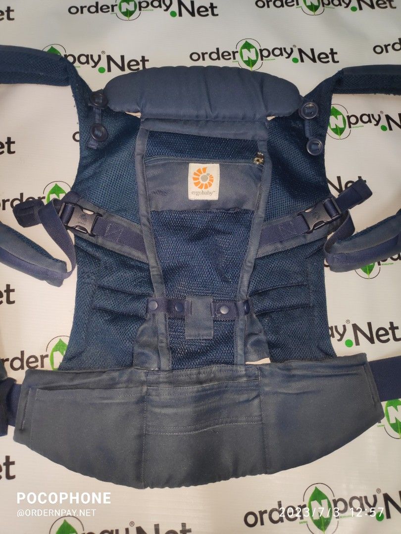 Ergobaby adapt cool air mesh deep blue 2025