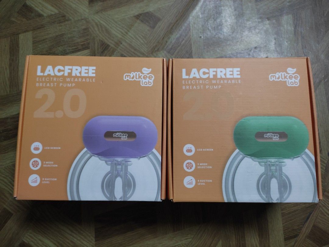 PRELOVED MILKEE LAB LACFREE WEARABLE BREASTPUMP 2.0, Babies & Kids