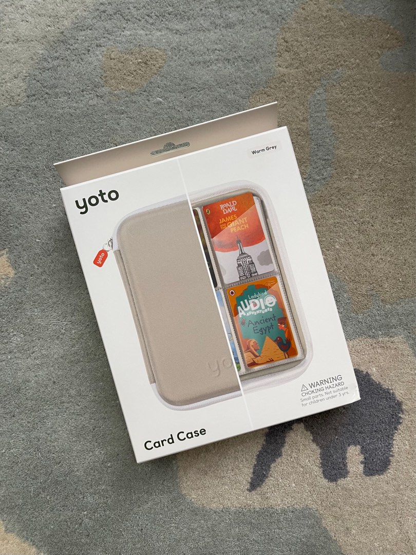 [PREORDER] YOTO Card Case for Yoto cards Warm Grey, Hobbies & Toys
