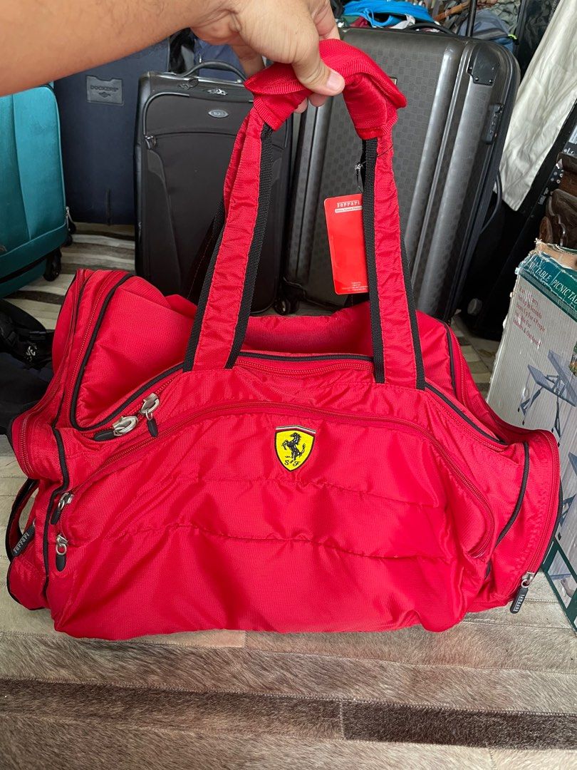 Puma ferrari duffle bag cheap