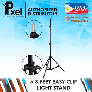 Pxel LS210B 210cm Lamp Light Stand Tripod Studio Video Flash Umbrellas Reflector Lighting  | JG Superstore