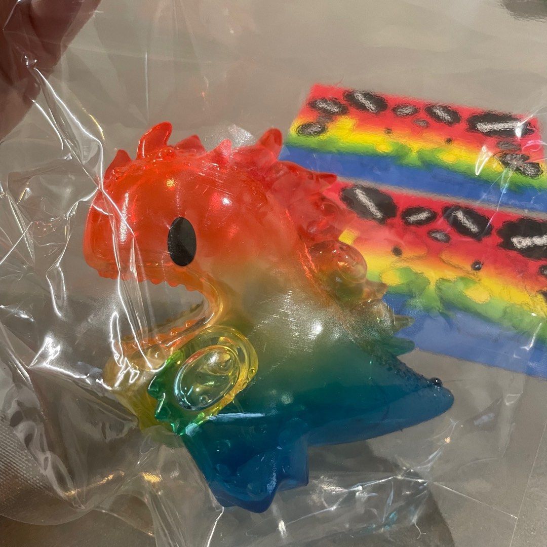 Rainbow Mononoke Dino by Ziqi x Ziqi Rainbow Mononoke Dino UNBOX