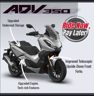 READY STOCKS! 2023 Honda ADV 350 / ADV350 - 2A Motorbike for Sale