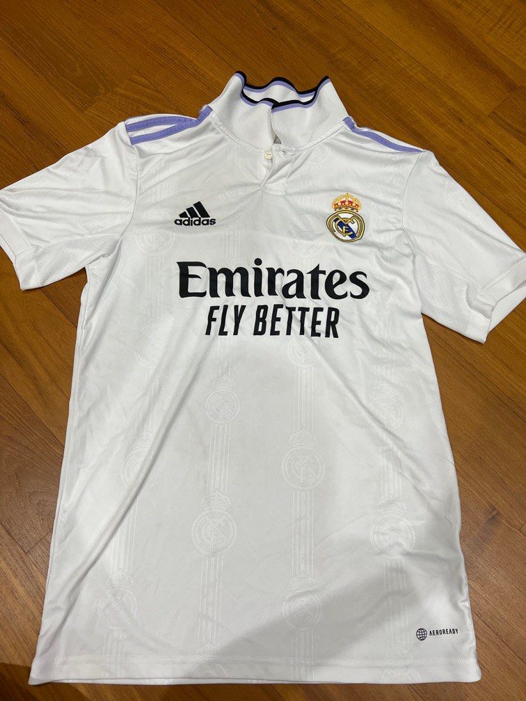 Real Madrid home jersey 22/23, Men's Fashion, Tops & Sets, Tshirts