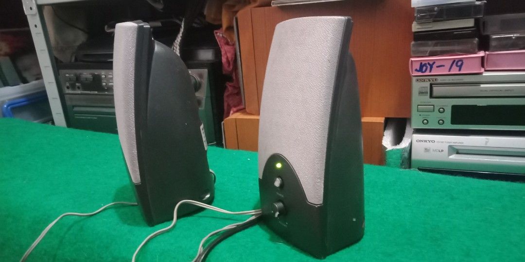 Real Sound Multimedia Speaker (Category: Soundbars, Speakers & Amplifiers) located in Pasay City. Submitted by marineljapansurplus (Listing ID 1241392314, Image 2). Description: Real Sound Sanwa Supply Multimedia Speaker (Powered speaker) MM-SP61G Power: 100v 5W 8ohms Connect nyo lang sa AVR nyo na me 110v input. With Freebies na speaker (blue) not a powered speaker Price: ₱400 Loc. Cabrera. Pasay City.