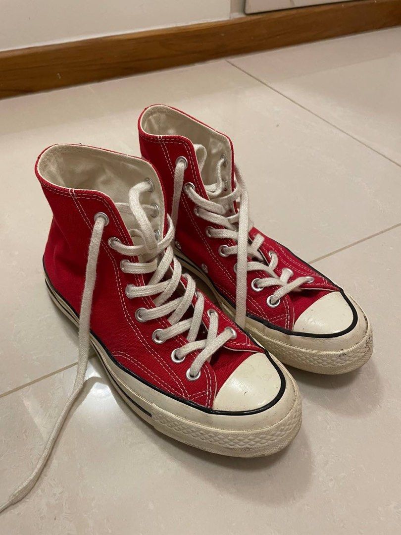 Cheap red hotsell converse womens