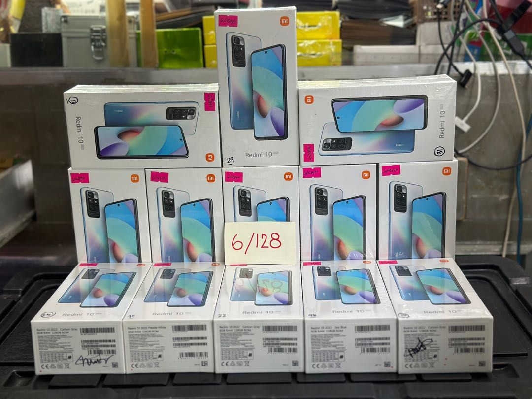 REDMI 10(2022) (Category: Xiaomi) located in San Juan City. Submitted by marivicvictoriareyes (Listing ID 1241500426, Image 1). Description: REDMI 10(2022) 6/128gb brandnew.