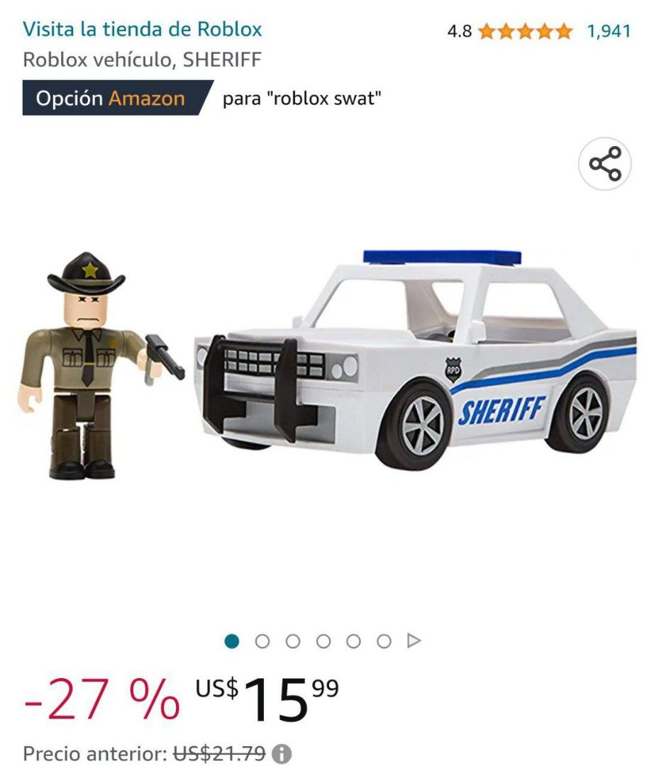 Roblox toy hotsell police car
