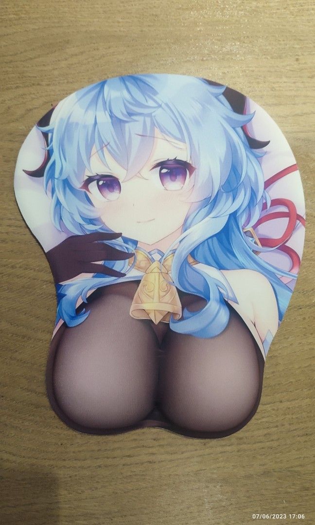 [RUSH SALE!!!] Ganyu Mouse Pad (Category: Mouse & Mousepads) located in Manila. Submitted by bravebernie18 (Listing ID 1241482163, Image 1). Description: RFS : Decluttering, not being used Condition : Good as new, still includes original plastic packaging (see photo) Location : Cubao, QC.