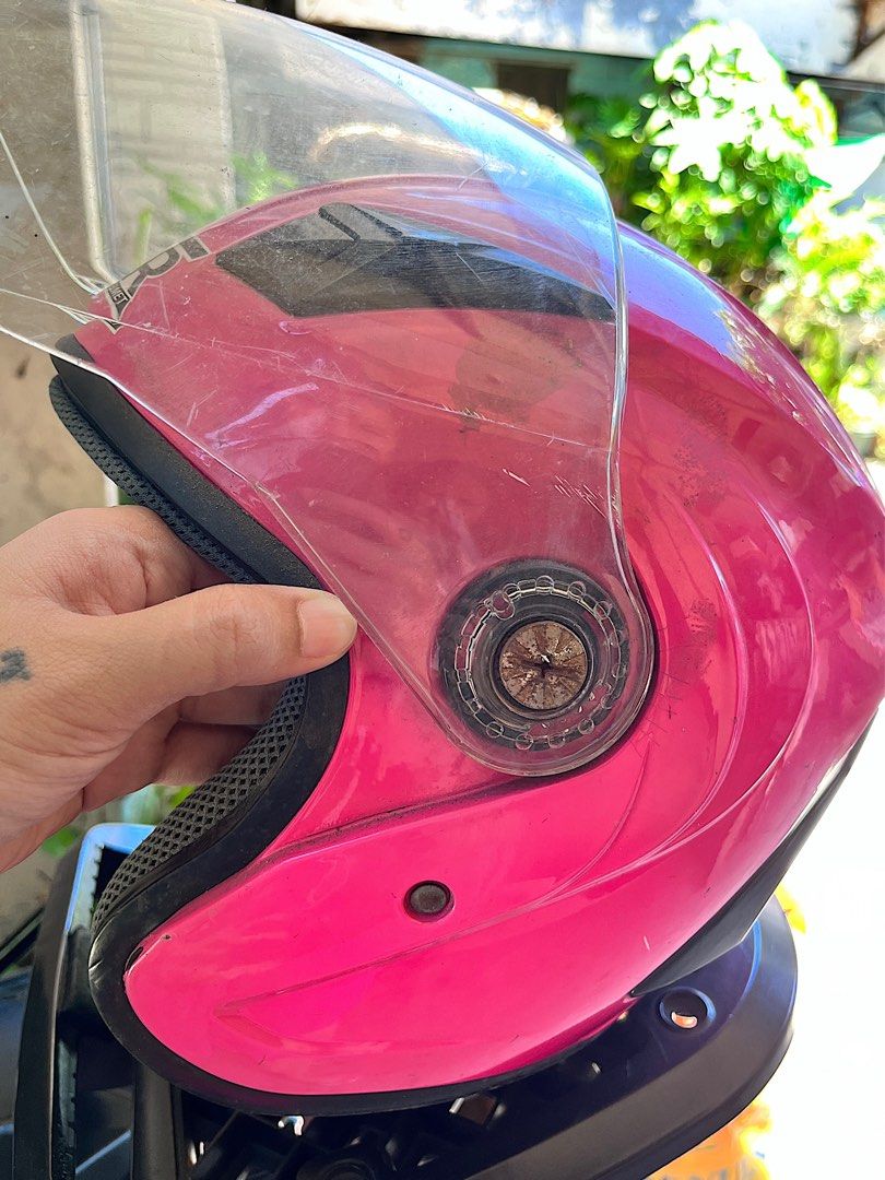 RXR HALF FACE HELMET with ICC STICKER Motorbikes Motorbike Parts