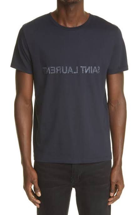Saint laurent mens tee top