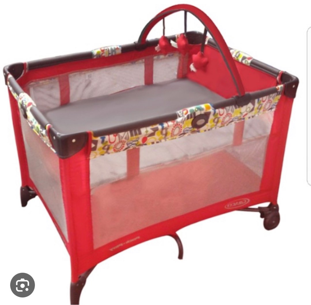 Sales Free Mattress Graco pack and play Playpen Cot Babies