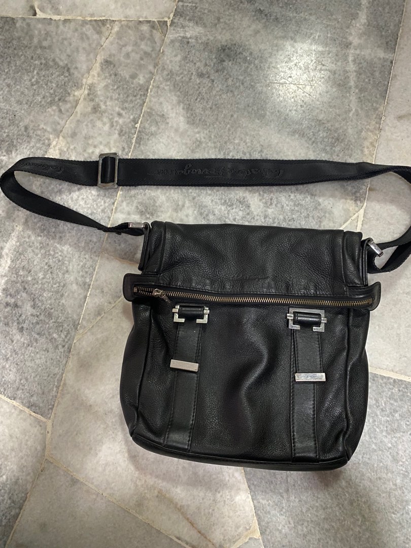 Salvatore Ferragamo Men Sling / Cross Body Bag, Luxury, Bags & Wallets