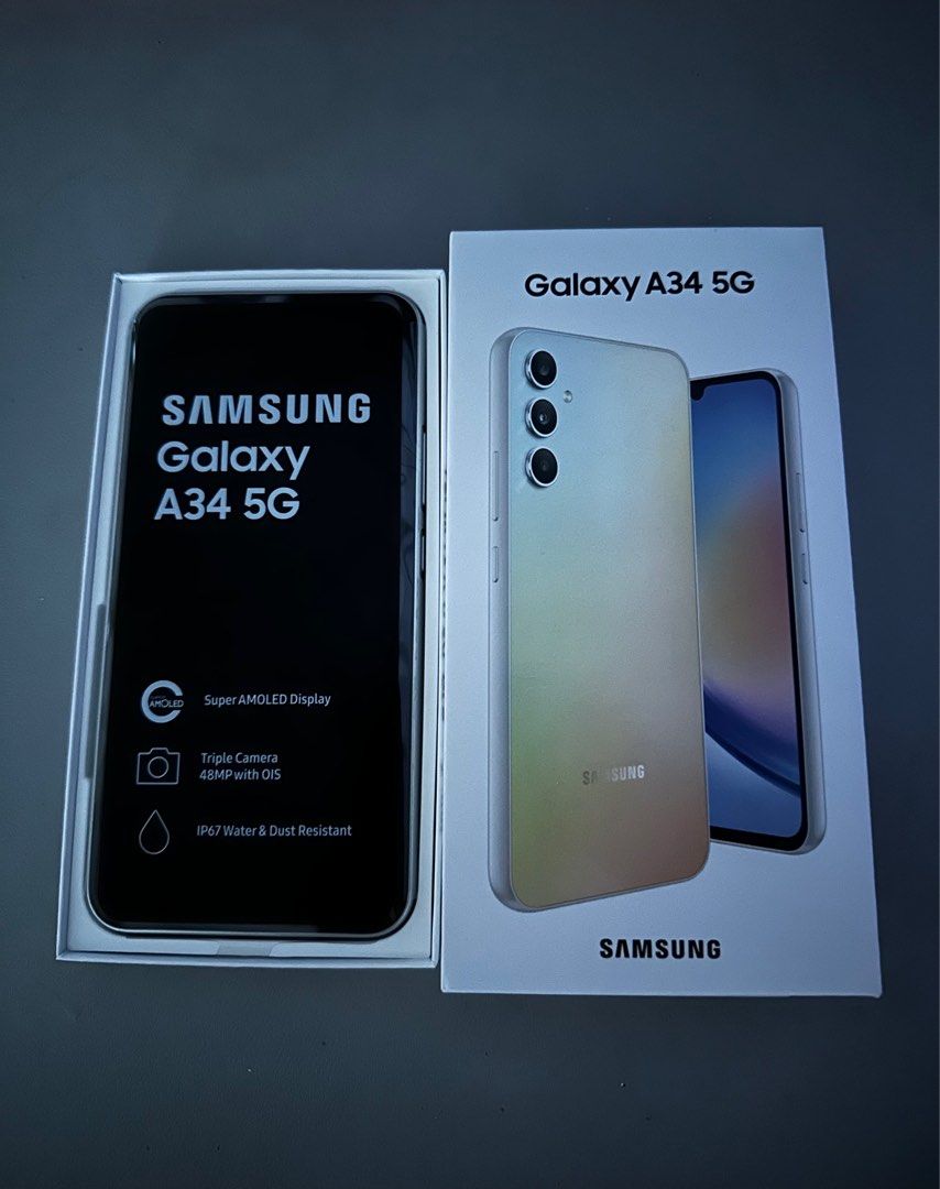 Samsung galaxy a34 5G, 手提電話, 手機, Android 安卓手機, Samsung