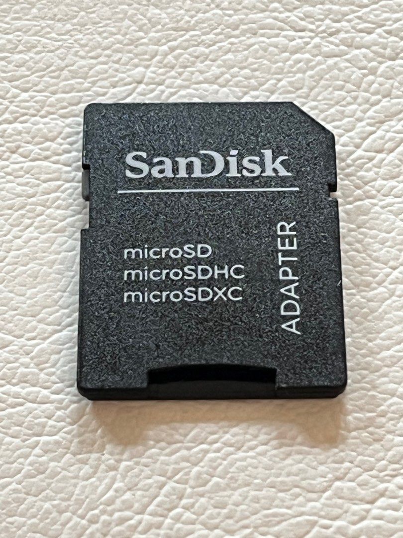 Sandisk MicroSD Adapter, Computers & Tech, Parts & Accessories, Hard ...