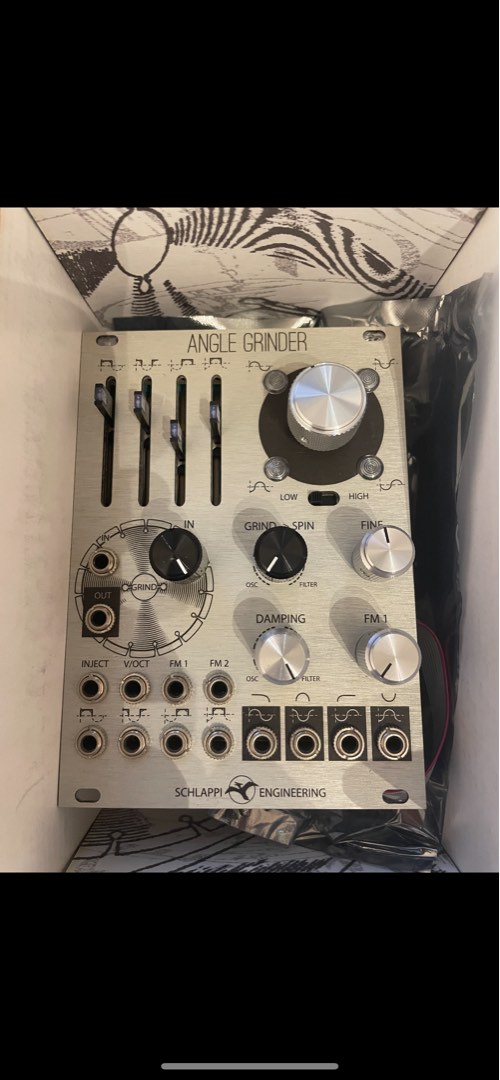 Schlappi engineering Angle Grinder Eurorack module, Hobbies & Toys