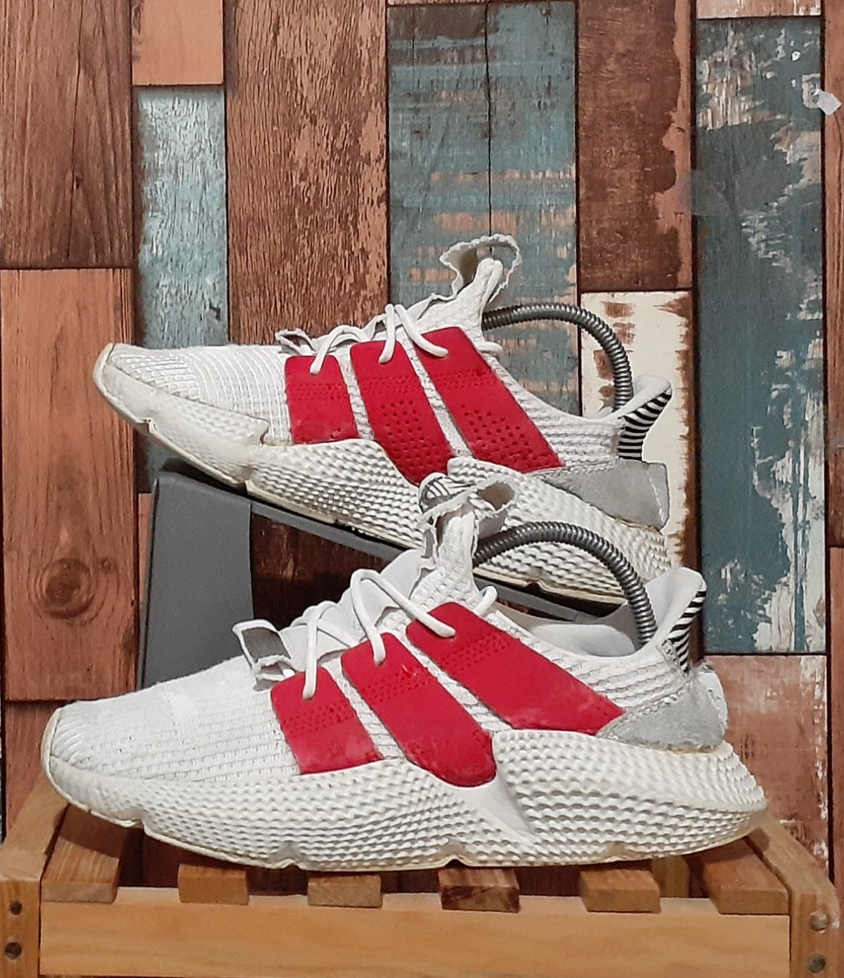 Sepatu Adidas Prophere White Red Size 40 25 5 cm Bekas Second Preloved