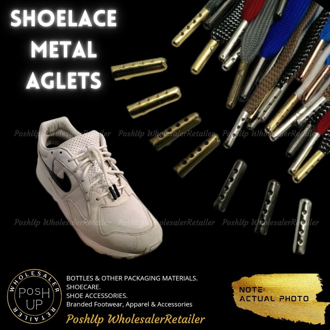 Shoelace Round Metal Aglet 4pcs. - PoshUp on Carousell