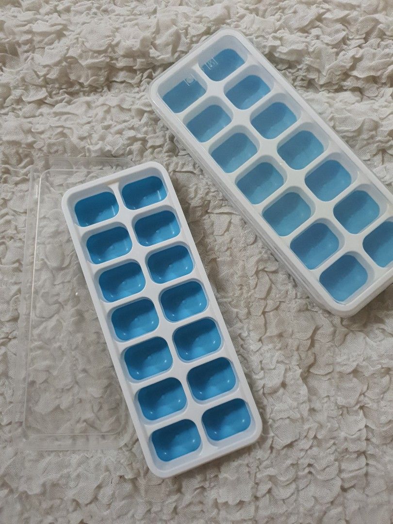 Silicone Ice Cube Tray (14 holes) x3, Babies & Kids, Nursing & Feeding