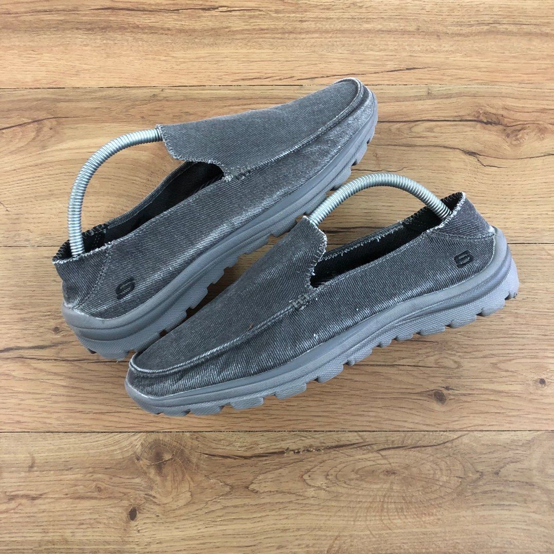 Skechers Slip On 8uk Men s Fashion Footwear Sneakers on Carousell