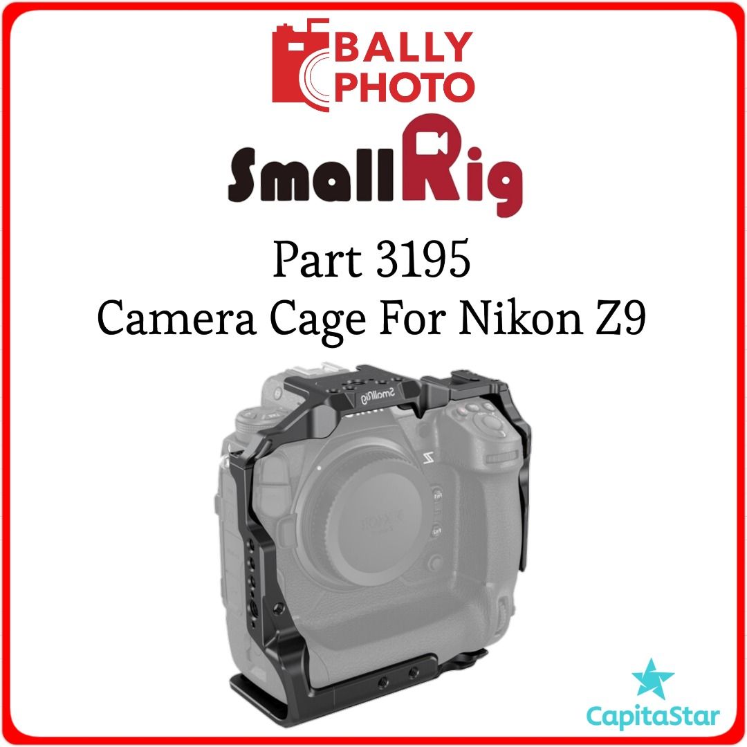 smallrig nikonZ9用ケージ3195+トップハンドル4345セット SmallRig