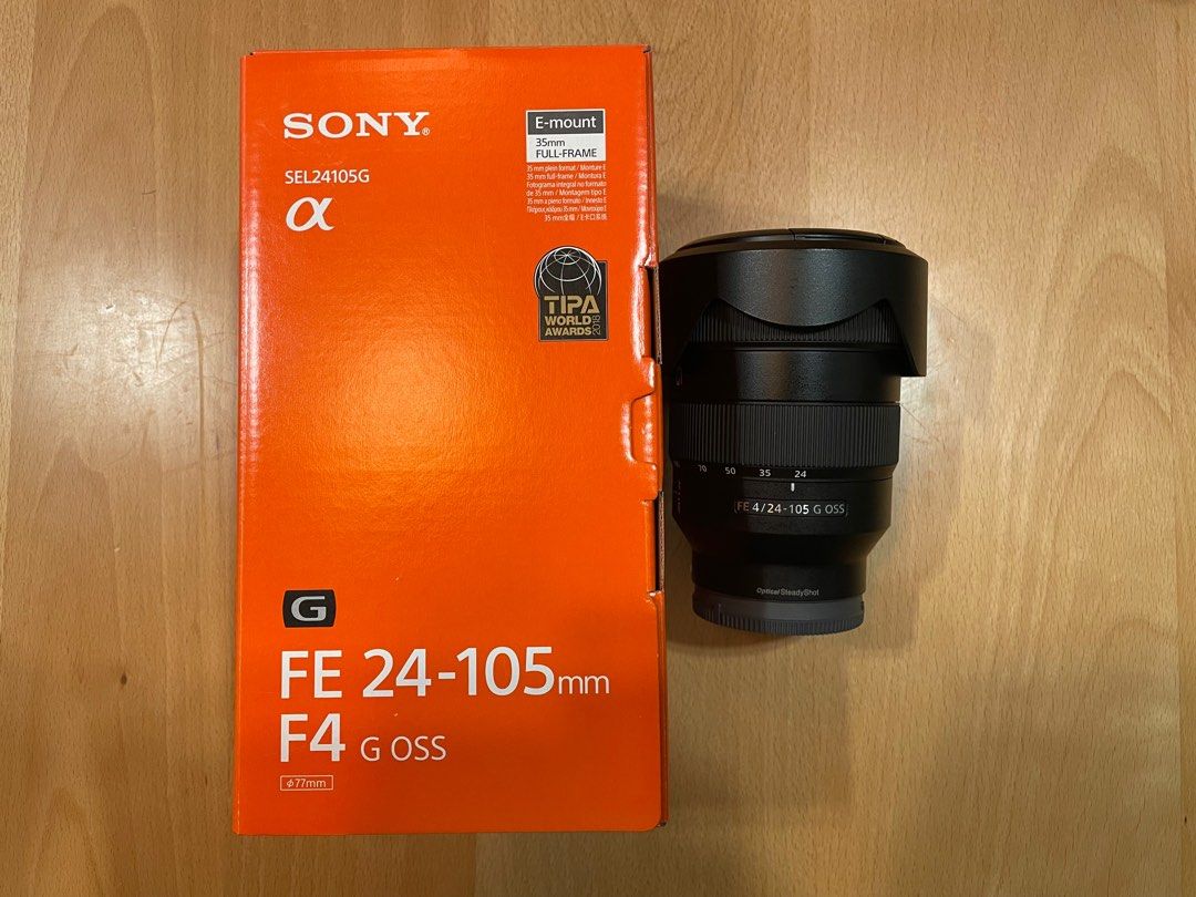 Sony FE 24-105 G OSS 23年6月買行保至24年9月, 攝影器材, 鏡頭及裝備