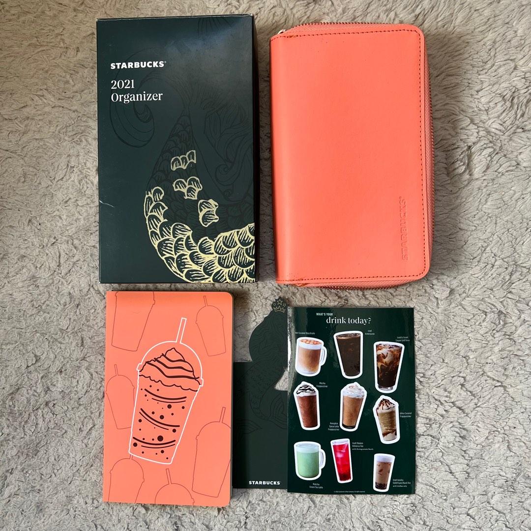 Starbucks 2021 Organizer, Hobbies & Toys, Memorabilia & Collectibles, Vintage Collectibles on