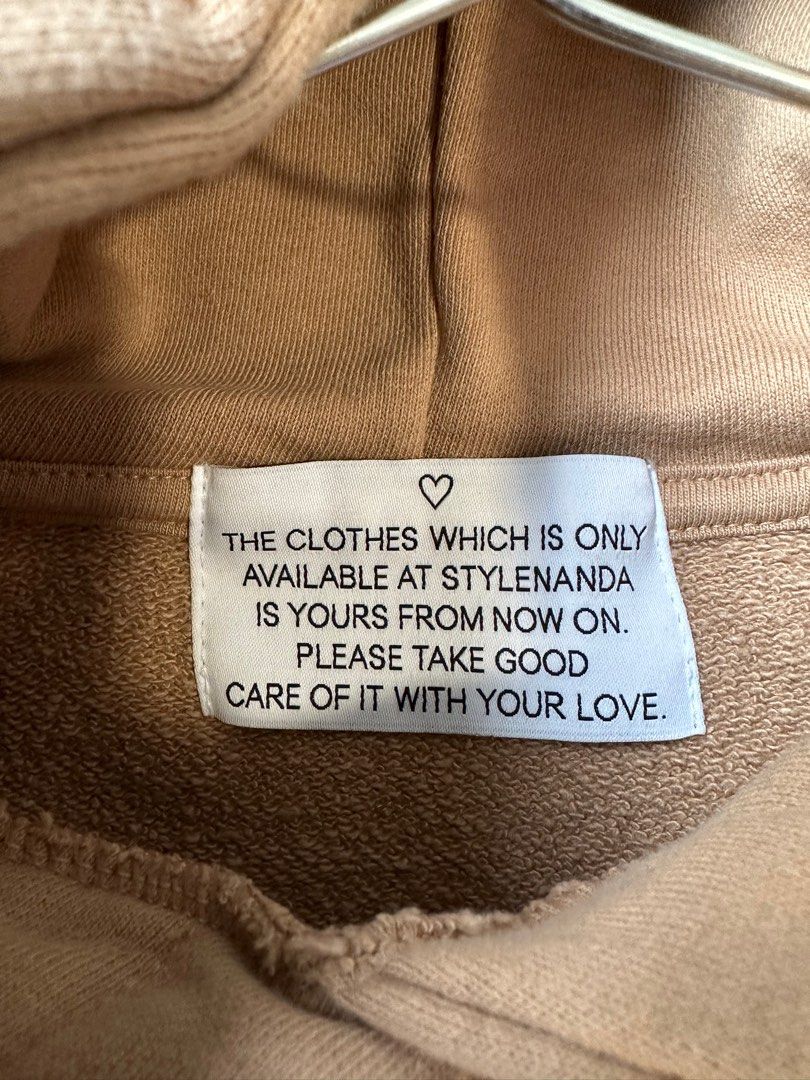 Stylenanda Extended Sleeve Hoodie, Women's Fashion, Tops