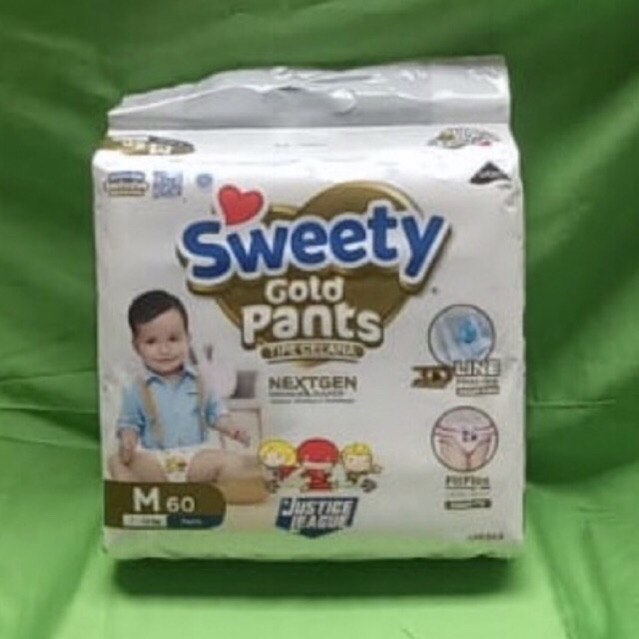 Sweety Gold Pants M 60 on Carousell