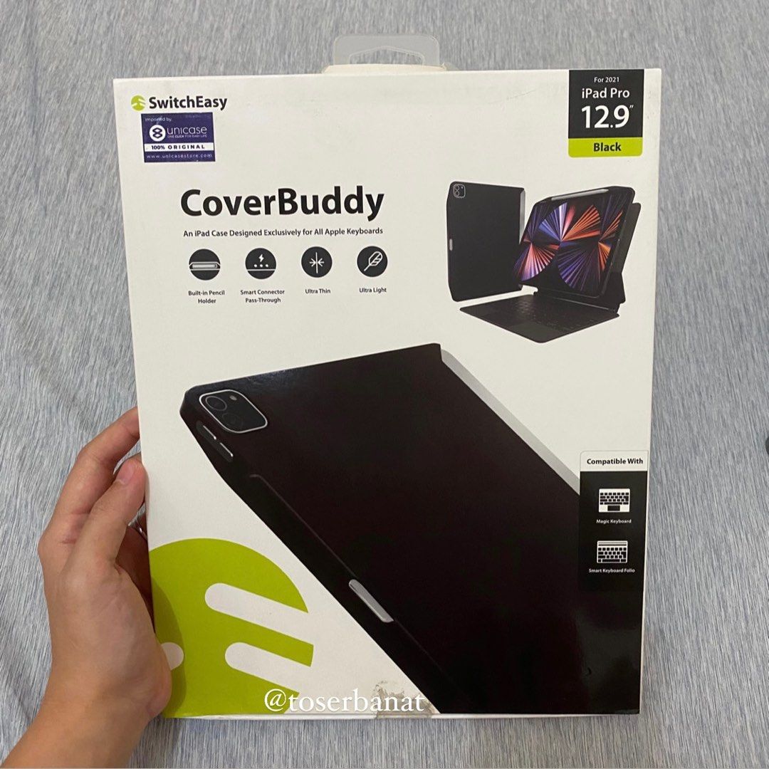 Switcheasy coverbuddy ipad pro 12,9 inch 2018 2019 2020 2021 bisa pake