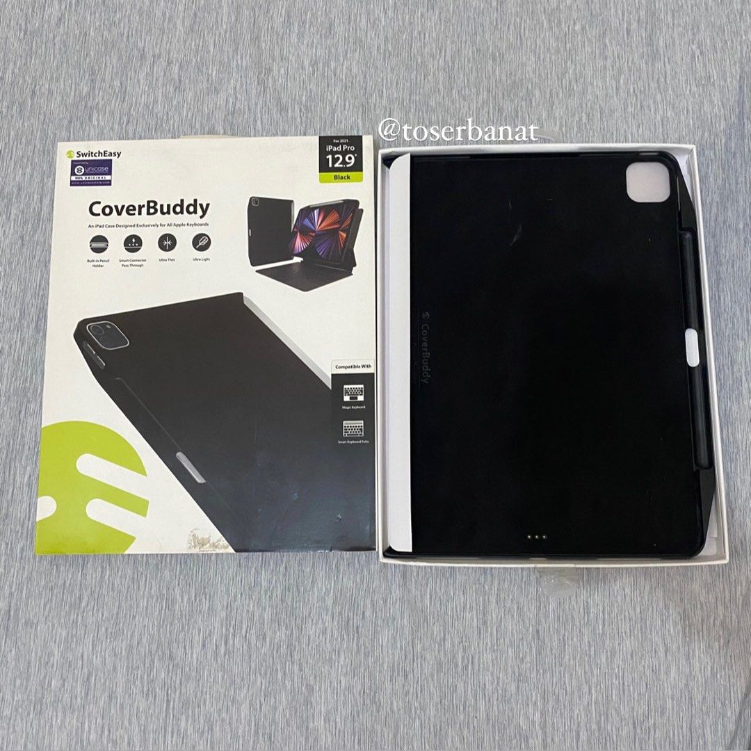 Switcheasy coverbuddy ipad pro 12,9 inch 2018 2019 2020 2021 bisa pake
