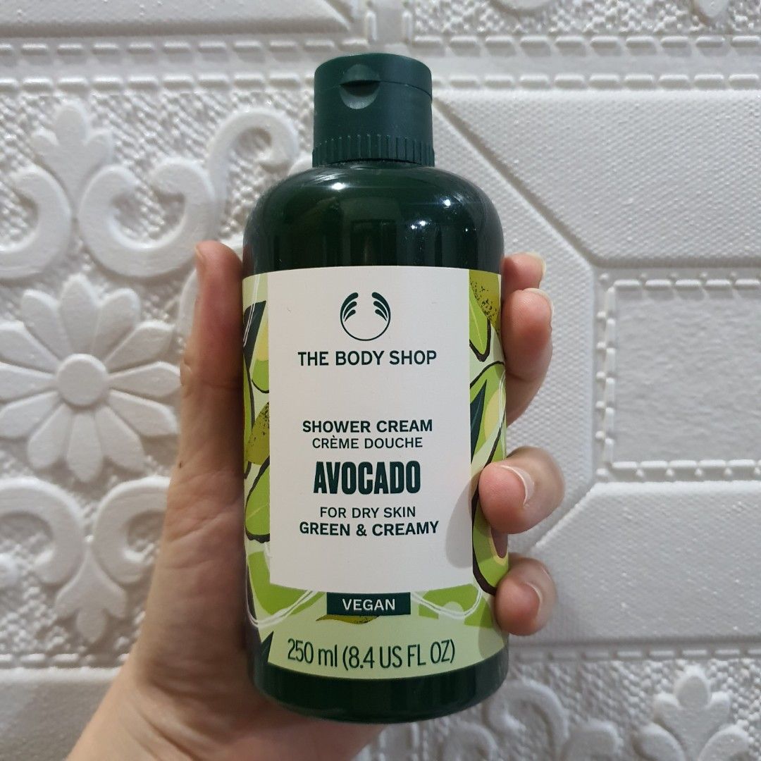 The Body Shop Original Avocado Shower Cream, Kesehatan & Kecantikan