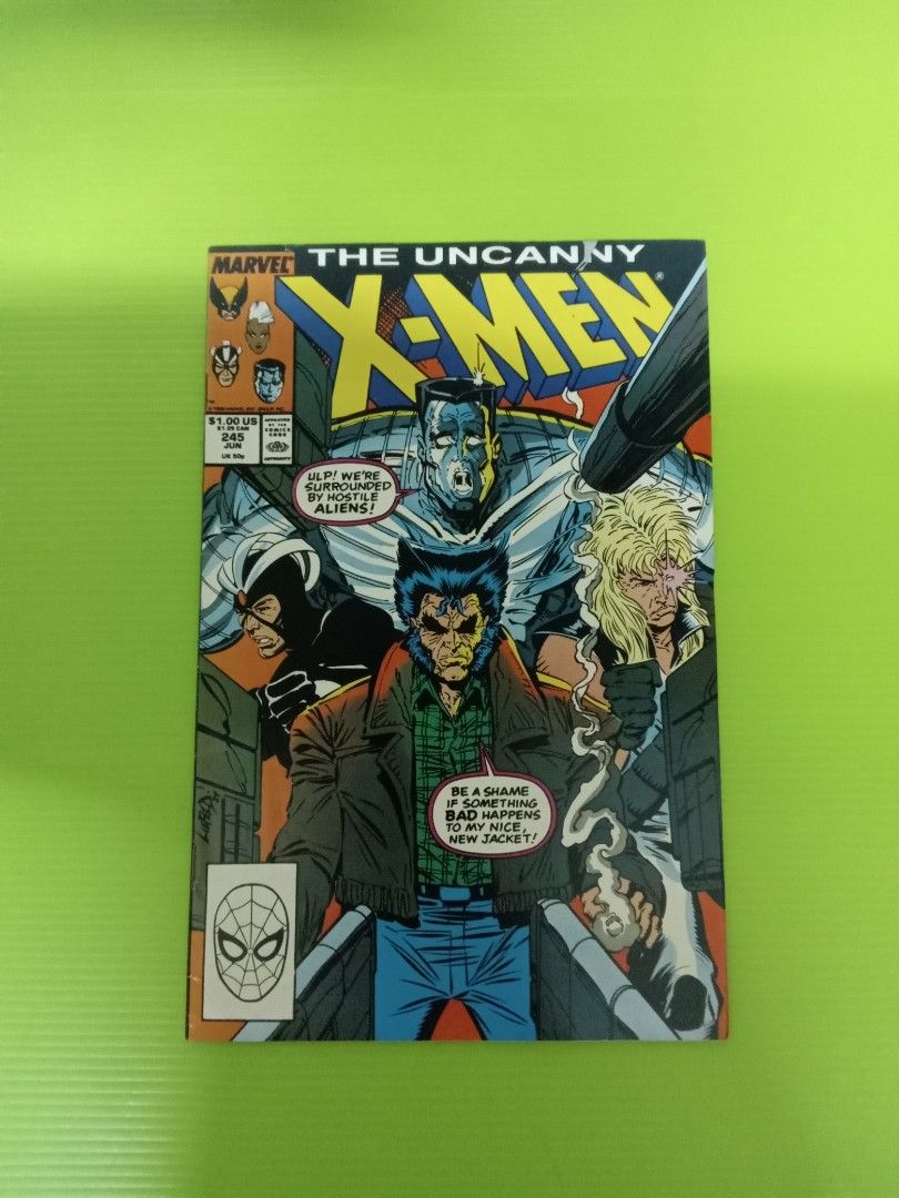 The Uncanny XMen 245 ( Rob Liefeld Cover Art ) Marvel Copper Age