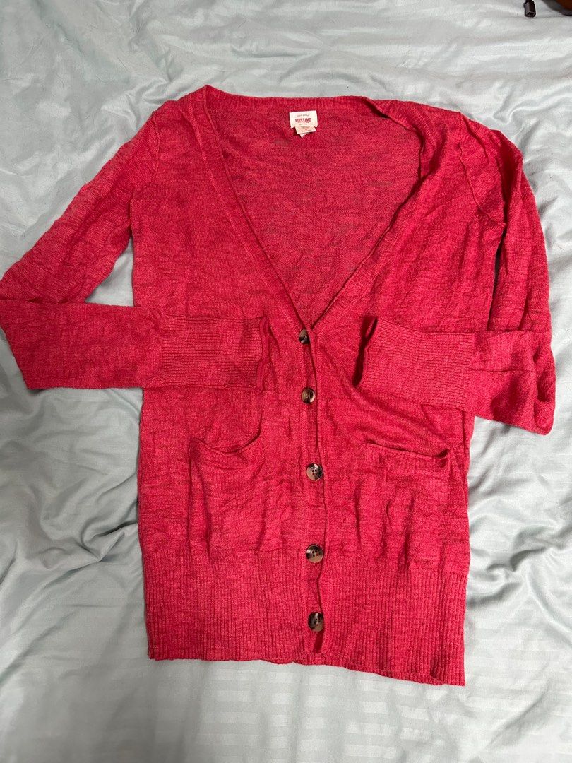 Cardigan sweater red 2025