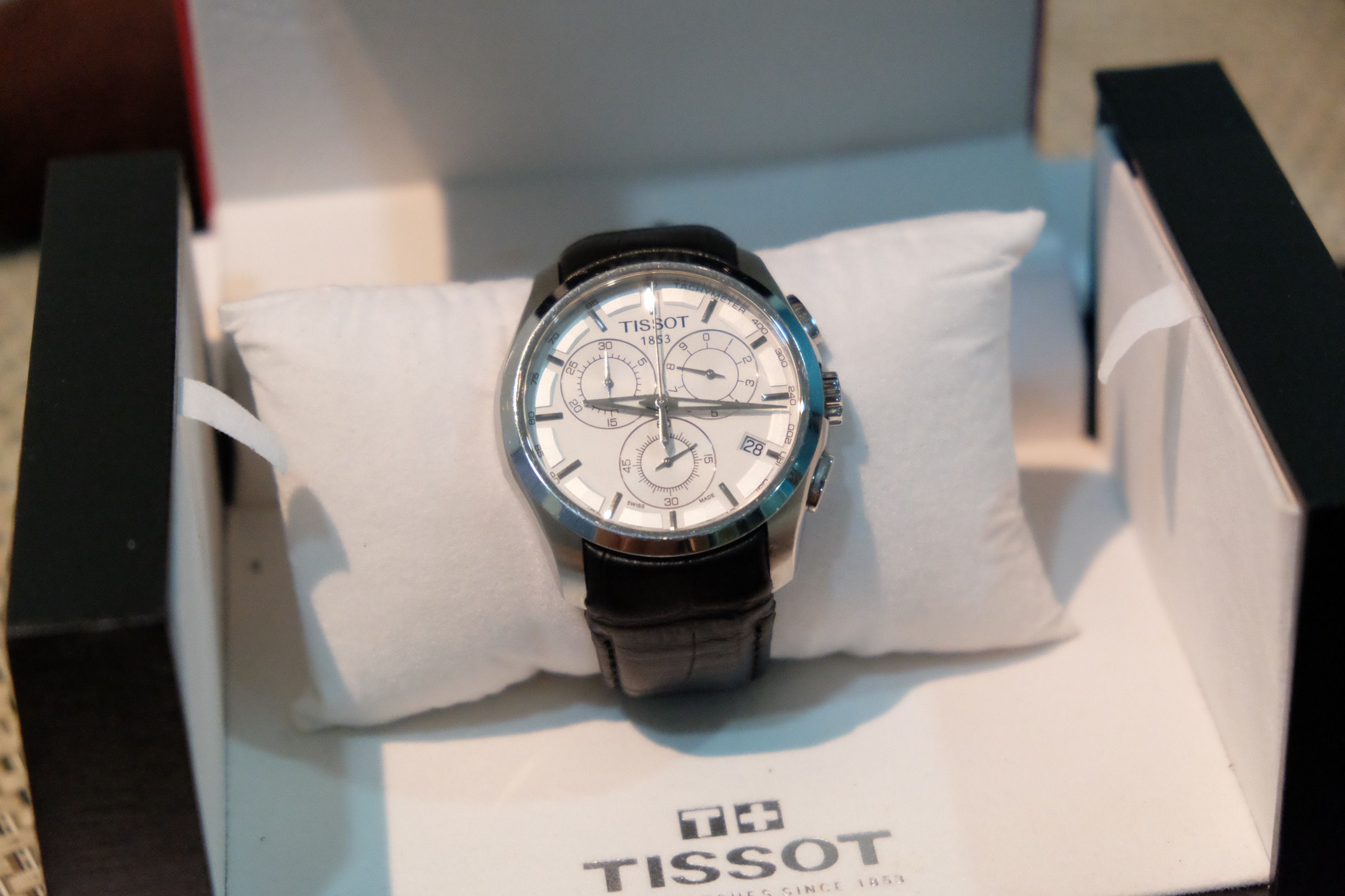 TISSOT COUTURIER CHRONOGRAPH, Luxury, Watches on Carousell