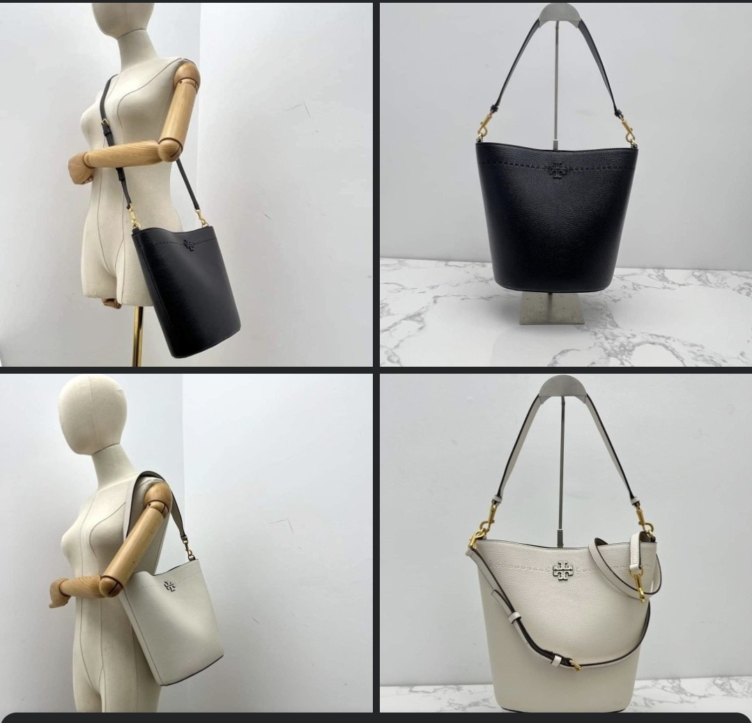 Tory Burch Robinson Mini Bucket Bag, Women's Fashion, Bags & Wallets, Tote  Bags on Carousell