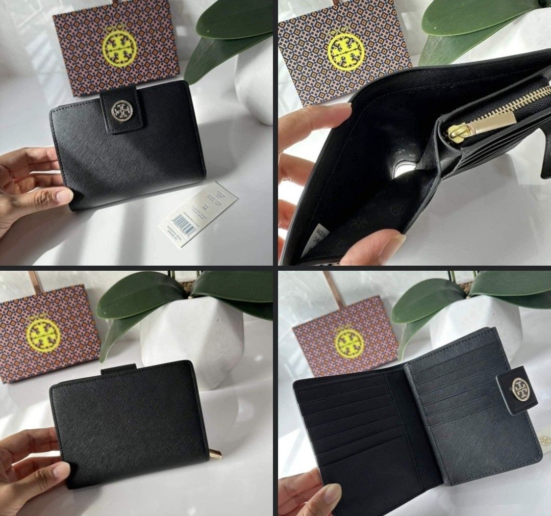 Tory Burch Robinson French Bifold Medium Wallet, Women's