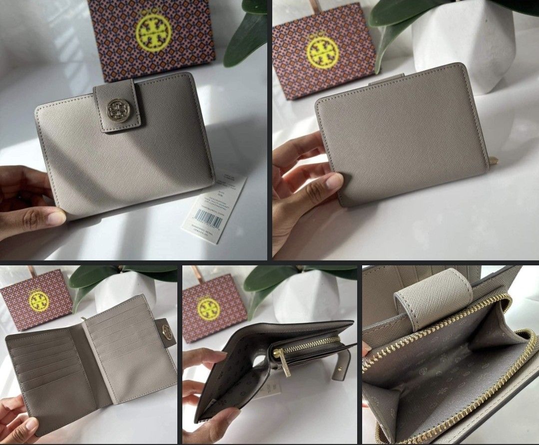 Tory Burch Robinson French Bifold Medium Wallet, Women's